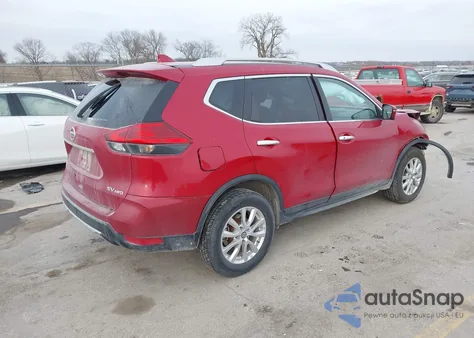2017 Nissan Rogue Sv z USA, uszkodzony, nr VIN JN8AT2MV8HW284763